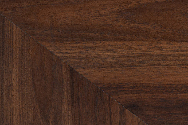 Raisa Walnut Brown 6-Drawer Dresser Baxton