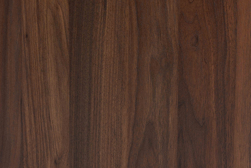 Raisa Walnut Brown 2-Drawer Nightstand Baxton