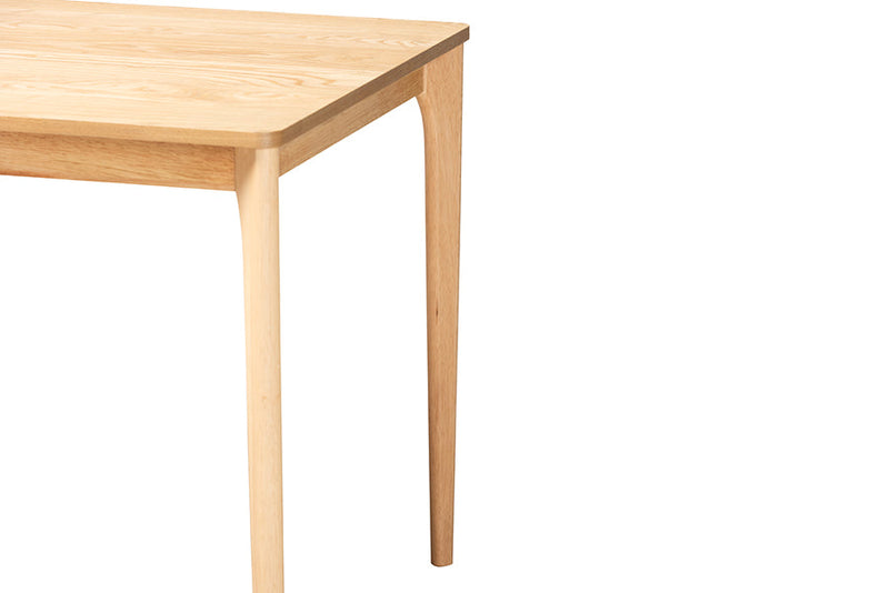 Cosma Natural Oak Dining Table Baxton