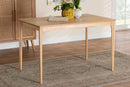 Cosma Natural Oak Dining Table Baxton