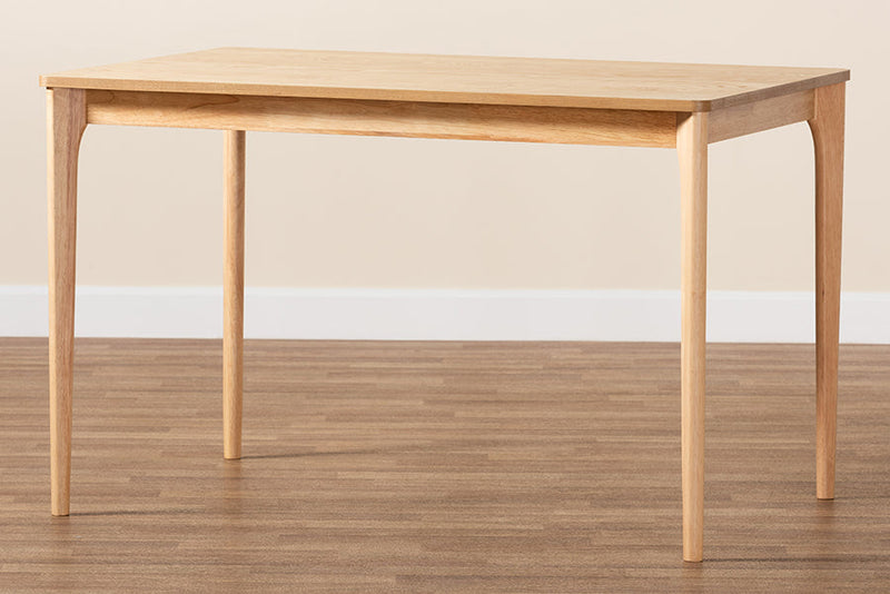 Cosma Natural Oak Dining Table Baxton