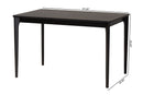Cosma Black Dining Table Baxton