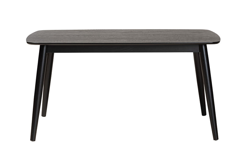 Elara Black Dining Table Baxton