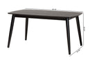 Elara Black Dining Table Baxton