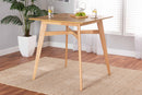 Etienne Natural Oak Counter Height Pub Table Baxton