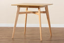Etienne Natural Oak Counter Height Pub Table Baxton
