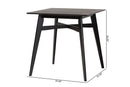 Etienne Black Counter Height Pub Table Baxton