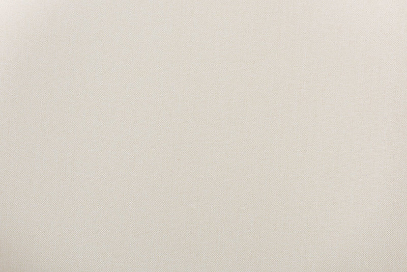 Nitza Cream Fabric and Black 7-Piece Dining Set Baxton