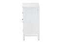 Lancashire White 2-Door Storage Cabinet Baxton
