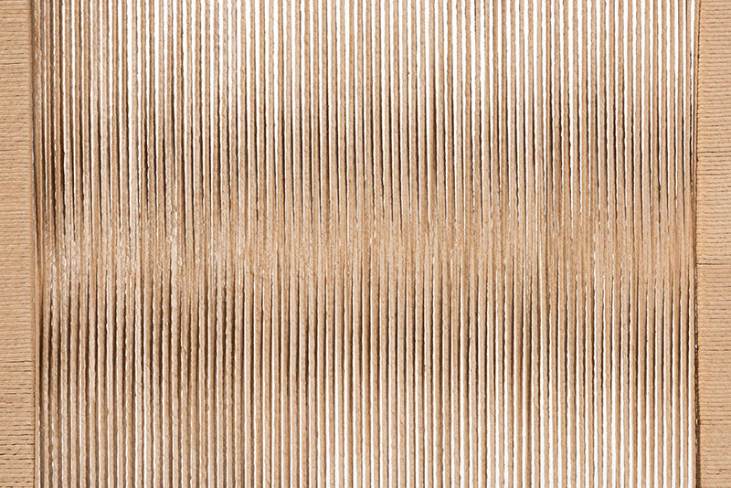Lissette Walnut Brown Finished Bayur Wood Queen Size Headboard Baxton