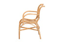 Bardia Natural Rattan Lounge Chair Baxton