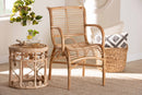 Bardia Natural Rattan Lounge Chair Baxton