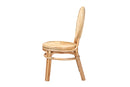 Montclare Natural Brown Rattan Dining Chair Baxton