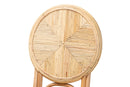 Montclare Natural Brown Rattan Dining Chair Baxton