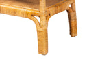 Carabella Natural Rattan 2-Tier Console Table Baxton