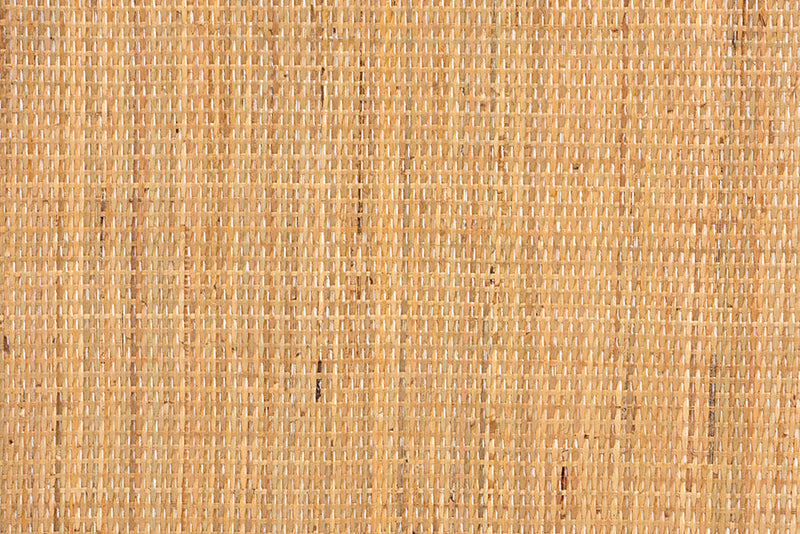 Grazia Natural Brown Rattan King Size Standalone Headboard Baxton