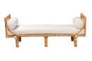 Jaelyn Natural Brown Rattan Daybed Baxton