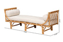 Jaelyn Natural Brown Rattan Daybed Baxton