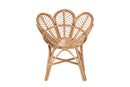 Hartman Natural Rattan Flower Accent Chair Baxton
