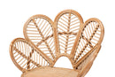 Hartman Natural Rattan Flower Accent Chair Baxton