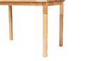 Cariel Modern Natural Brown 43-Inch Dining Table Baxton