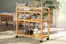 Utari Natural Rattan Kitchen Cart Baxton