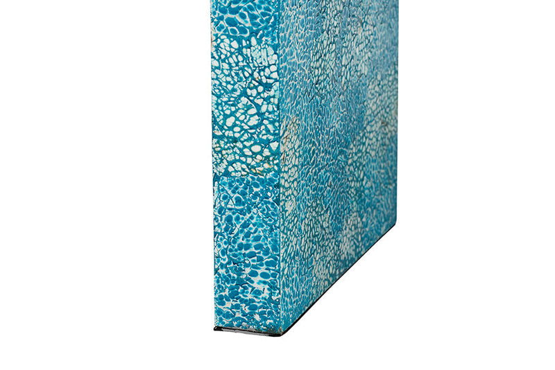 Neola Blue Mother of Pearl Console Table Baxton