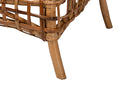Wendy Natural Brown Rattan Arm Chair Baxton