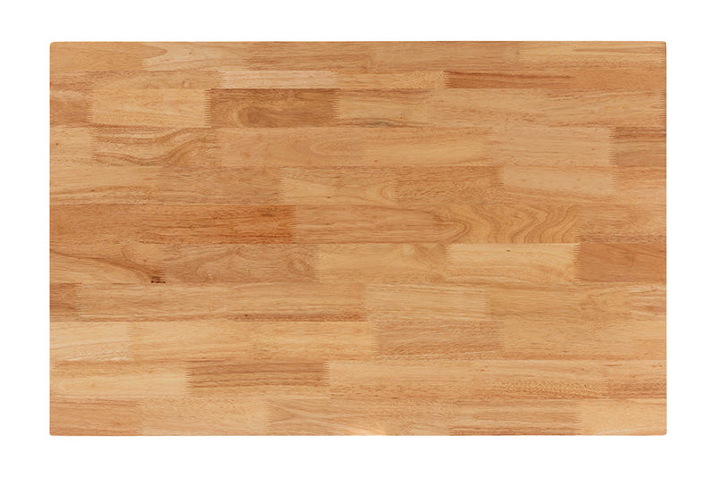 Euclid Natural Seagrass and Acacia Wood 4Pc Dining Nook Set Baxton