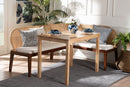 Oksana 3-Piece Dining Nook Set Baxton