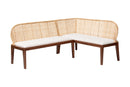 Oksana 2Pc Corner Bench Set with Cushion Baxton