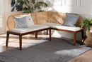 Oksana 2Pc Corner Bench Set with Cushion Baxton