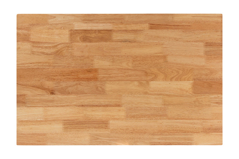 Mira Natural Brown and Rattan 3-Piece Dining Nook Set Baxton