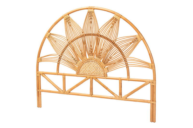 Katrice Natural Rattan Queen Size Standalone Headboard Baxton