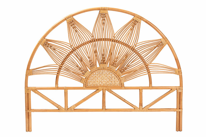 Katrice Natural Rattan Queen Size Standalone Headboard Baxton