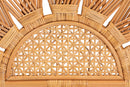 Katrice Natural Rattan King Size Standalone Headboard Baxton