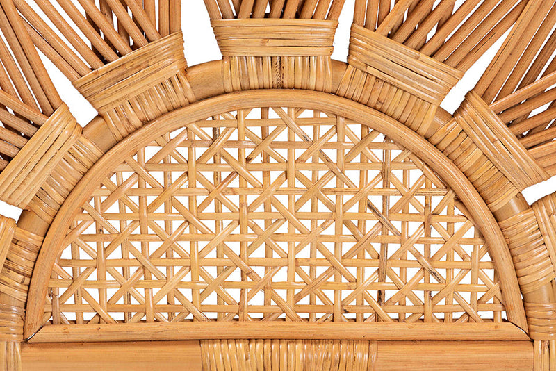 Katrice Natural Rattan Queen Size Standalone Headboard Baxton