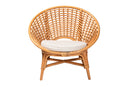 Marcos Natural Rattan Accent Chair Baxton