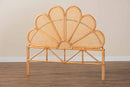 Ember Honey Rattan King Size Standalone Headboard Baxton
