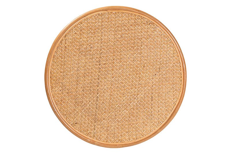 Julia Bohemian Honey Rattan Coffee Table Baxton