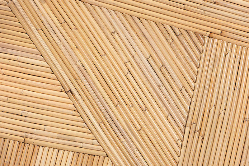 Harrison Natural Rattan End Table Baxton