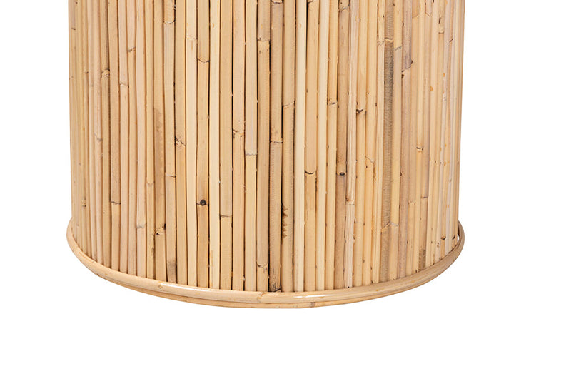 Harrison Natural Rattan Console Table Baxton