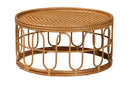 Manchester Light Honey Rattan Coffee Table Baxton