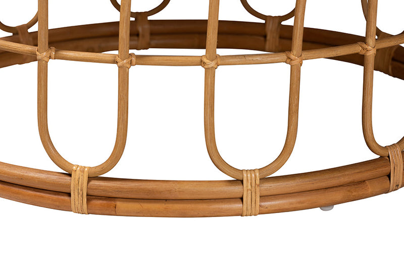 Manchester Light Honey Rattan Coffee Table Baxton