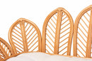 Noemi Bohemian Light Honey Rattan Daybed Baxton