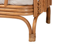 Noemi Bohemian Light Honey Rattan Daybed Baxton