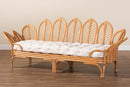 Noemi Bohemian Light Honey Rattan Daybed Baxton