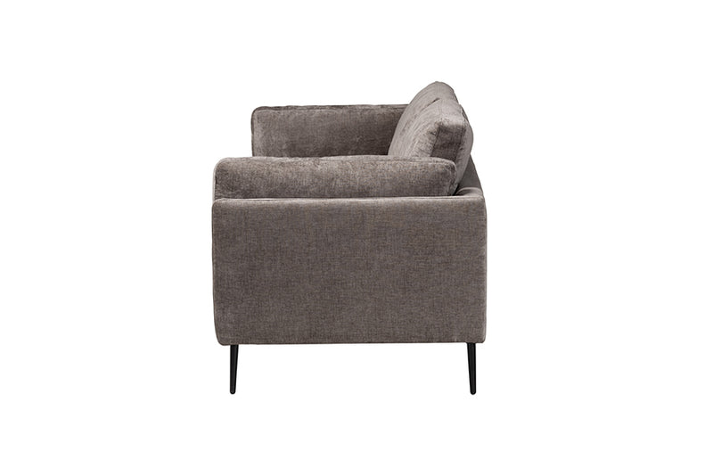 Alston Modern Gray Fabric Sofa