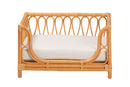 Manrico Bohemian Honey Rattan Pet Bed Baxton