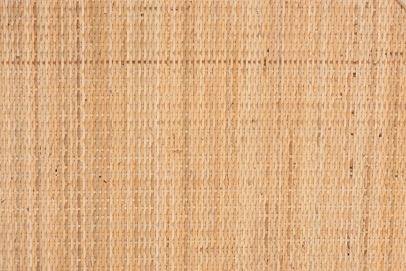 Braylon Bohemian Natural Rattan Storage Cabinet Baxton